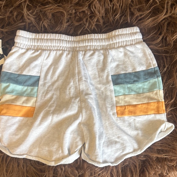 Ripcurl  Women's Athletic Shorts with Multicolor Stripes. Small. NWT. $39.95. - Picture 5 of 5